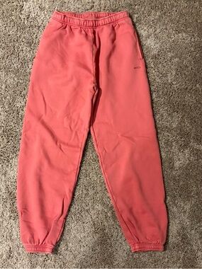 Aritzia Coral Track Pants